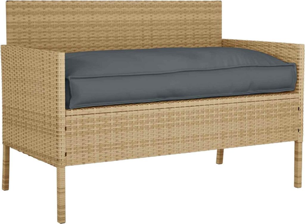 vidaXL Kissen Anthrazit 120 x 60 x 12 cm Oxford-Stoff