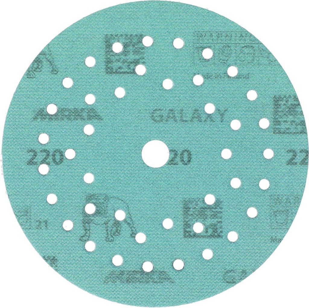 MIRKA GALAXY 125mm Grip Multifit 220, 50/Pack