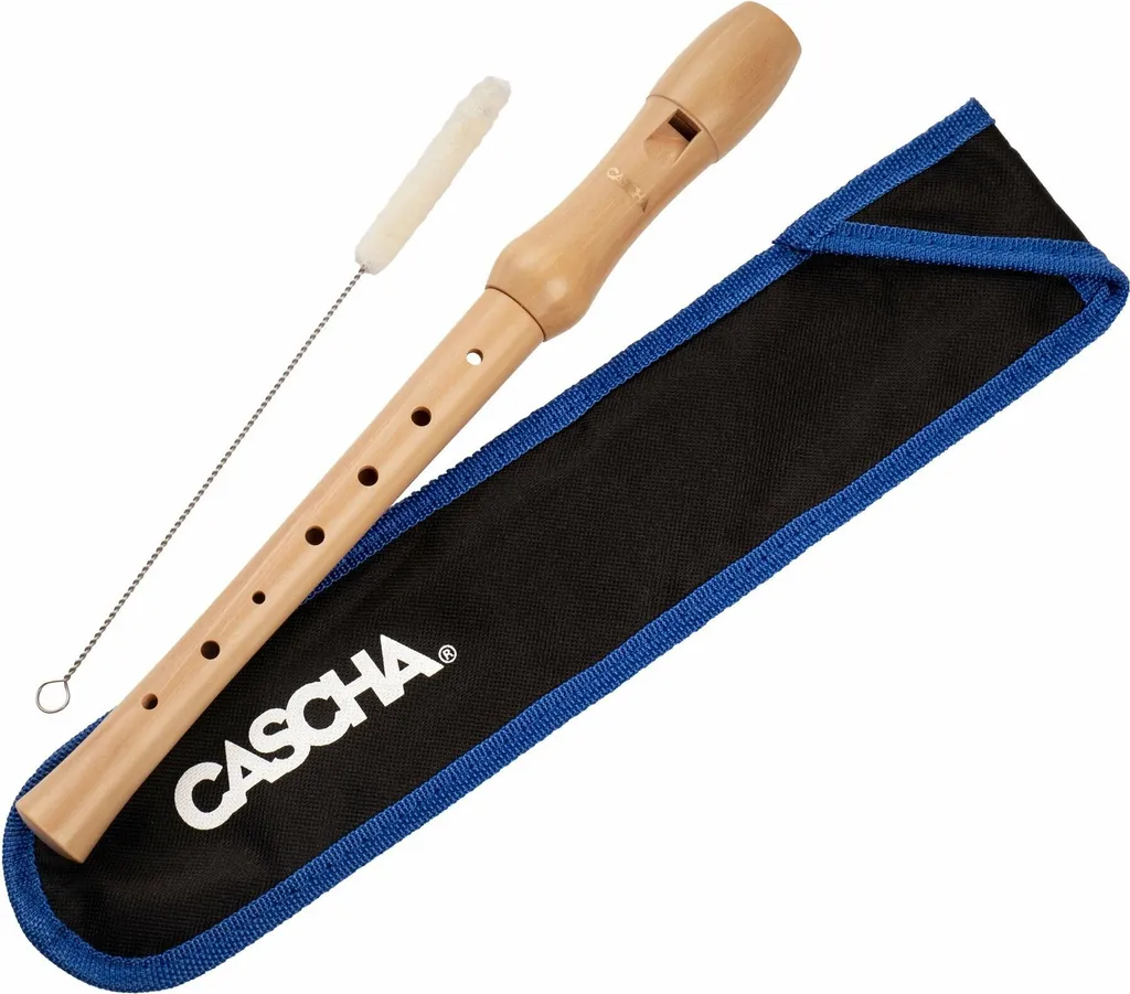 Instrument de musique flûte à bec soprano en érable doigté allemand