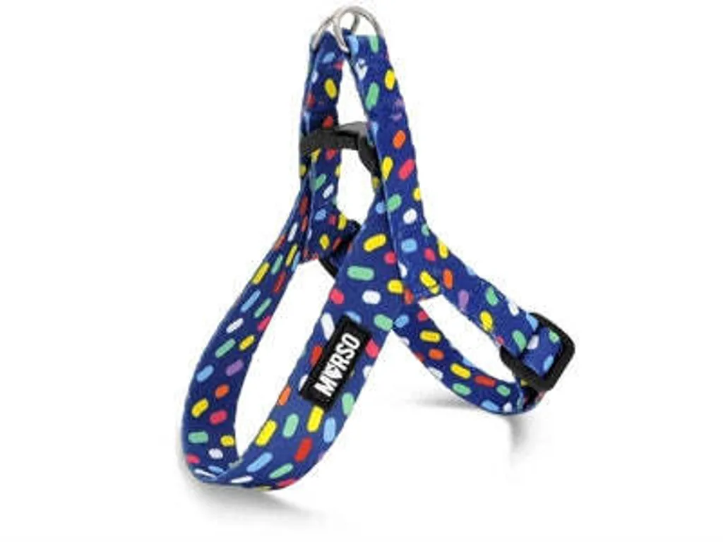Pettorina Morso Mini Viola Color Invaders: L'Outfit Must-Have per Cani