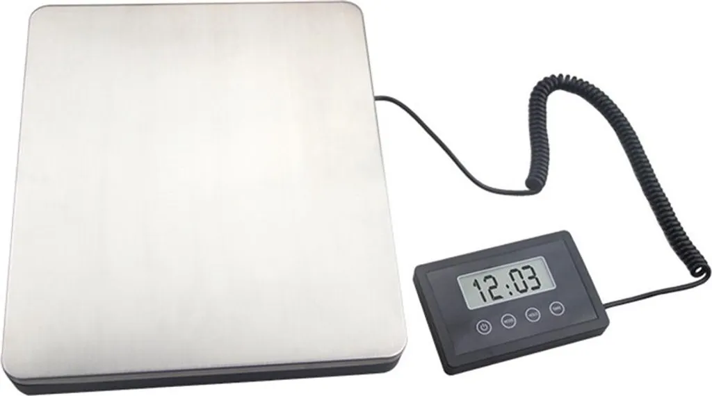 Pèse-colis Numérique 200kg - Balance Postale Digitale avec Écran Déporté