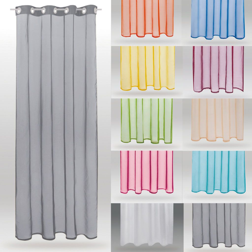 Velo Per Tende Con Occhielli, Sciarpa Decorativa Con - Foto 5