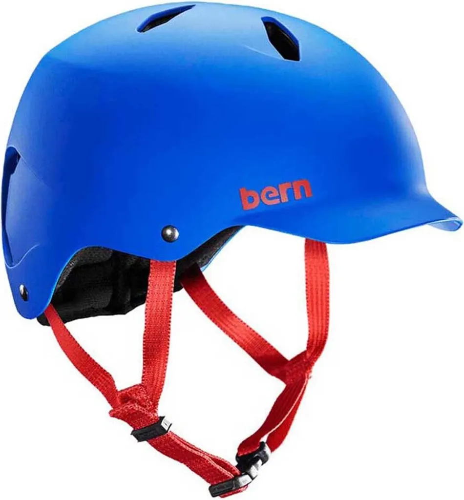 Casque de Sport Mixte Bern Bandito Bleu Taille 54.5-57 cm Polyvalent