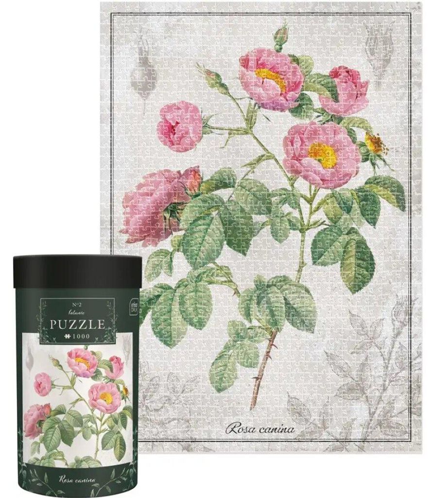 INTERDRUK Puzzle Botanic: Ruža 1000 bábik Obrázok produktu 