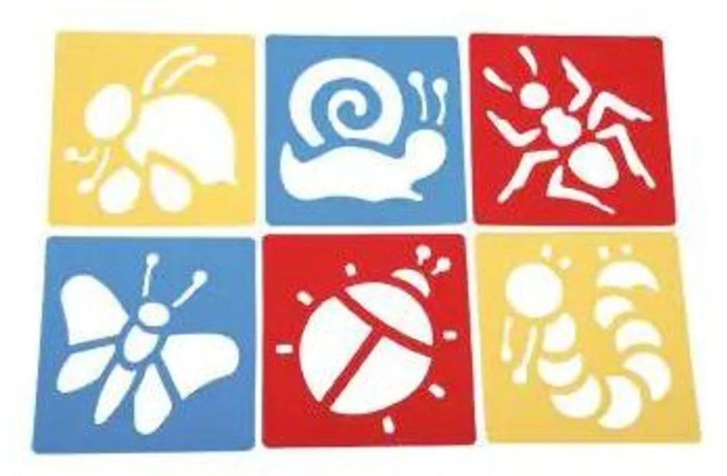 Pochoirs insectes pour activités manuelles et décoration DIY - Pack XL