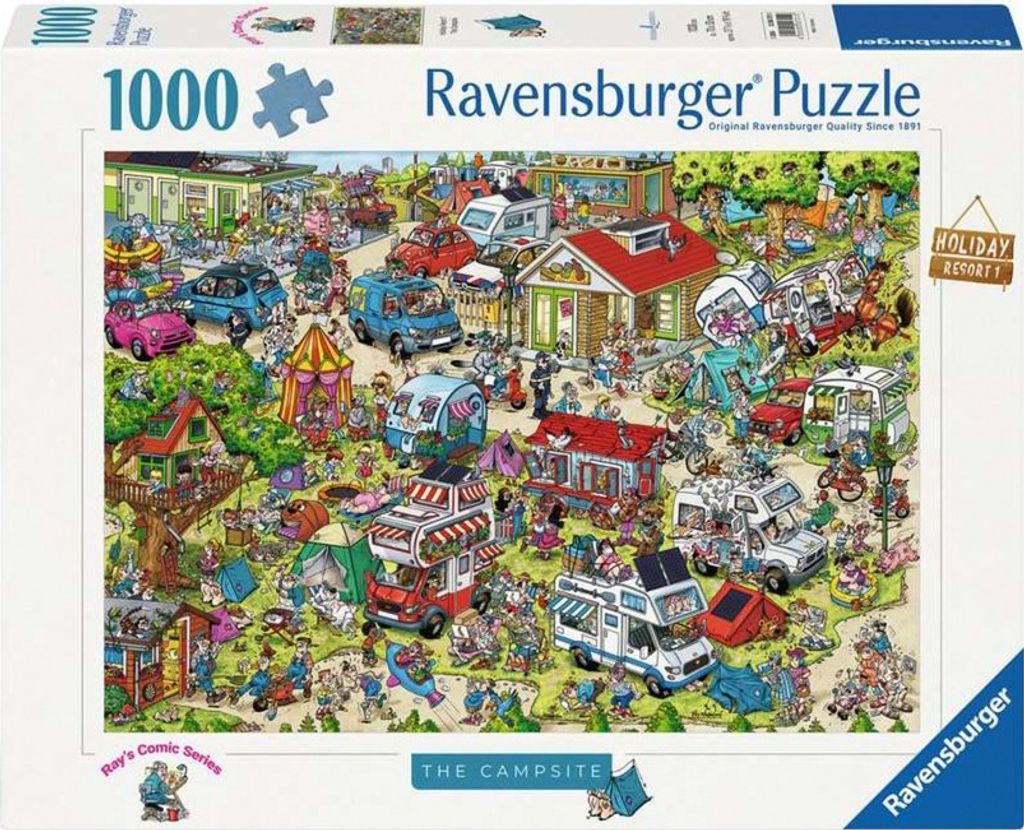 Ravensburger  12000721 Puzzle The Campsite 1000 Teile Obrázek produktu 