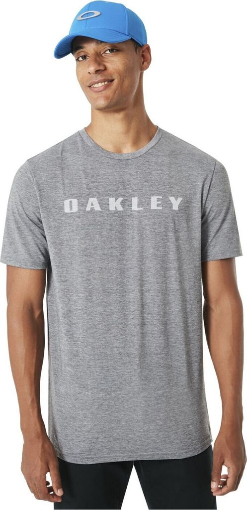 Herren-T-Shirt OAKLEY SO-Oakley Burn Athletic Heather Grey Grau M