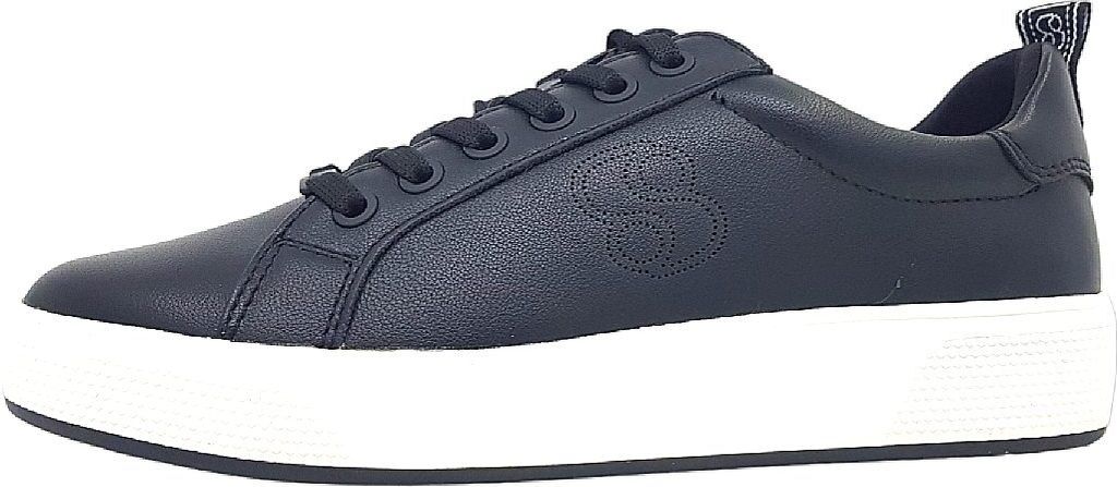 s.Oliver Damen Sneaker low in Schwarz, Größe 37
