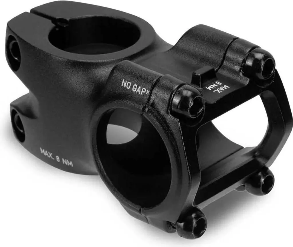 Potence Cube One22 One44 One55 Noir 40mm 0° pour VTT de Trail Enduro