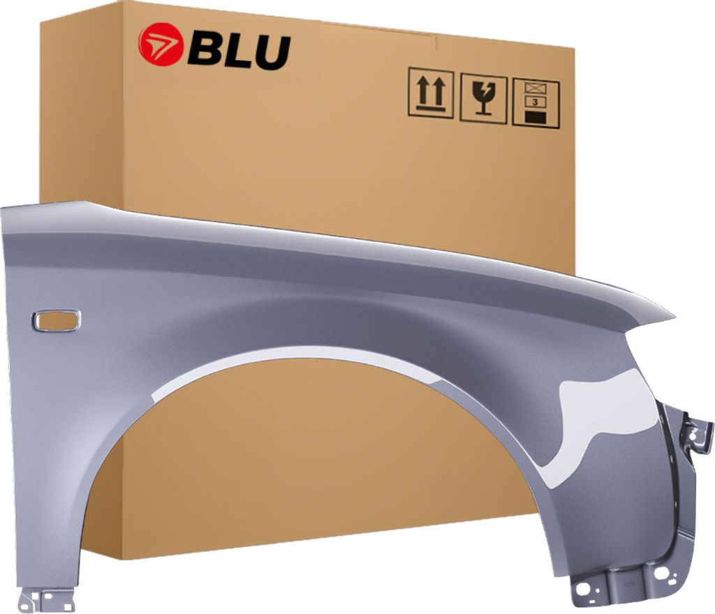 BLU Parafango compatibile con Audi A4 B6 LY7J Destra Silber Immagine del prodotto 