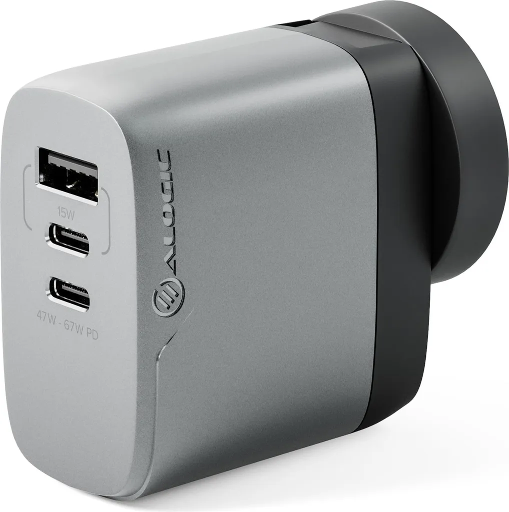Chargeur USB Multiple pour Voyage 67W Alogic Idéal pour Télétravail