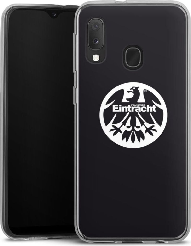DeinDesign Handyhülle für Samsung Galaxy A20e Silikon Hülle Case Smartphone Schutzhülle Adler Eintracht Frankfurt Logo