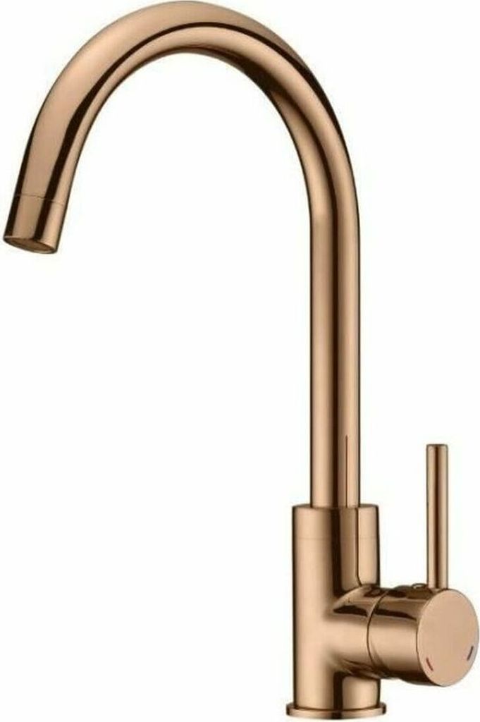 Mischbatterie Rousseau 4060435 Rose Edelstahl Messing