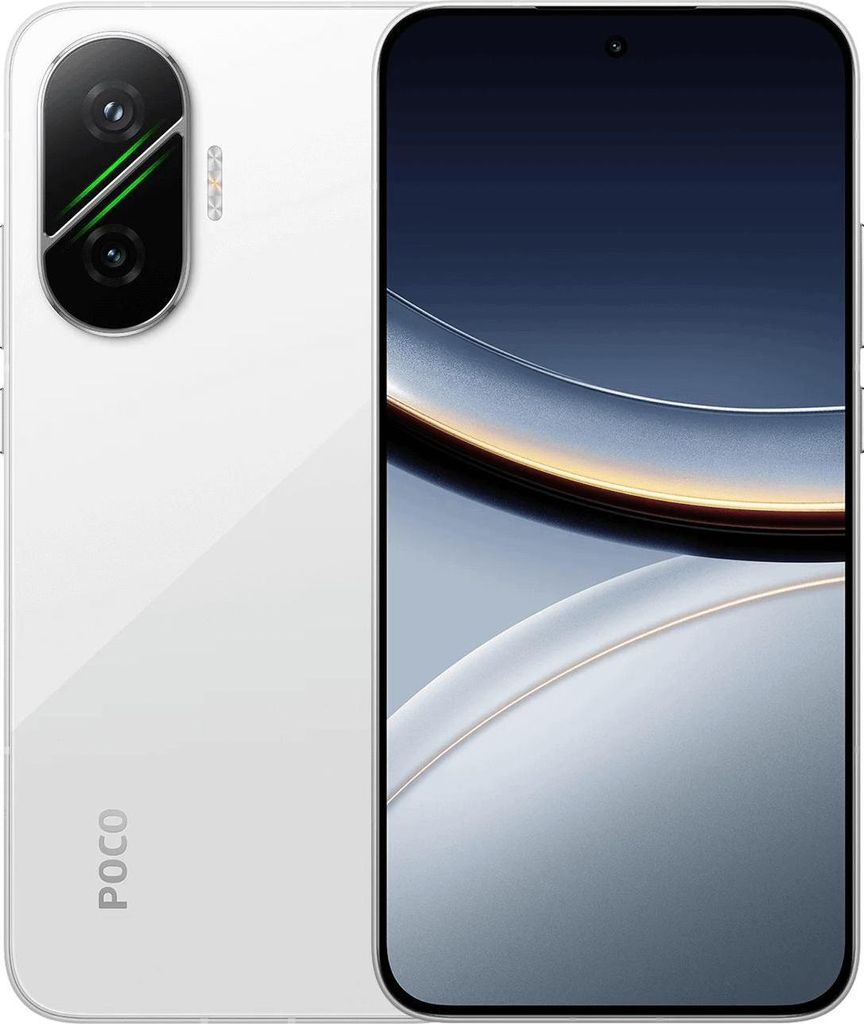 Xiaomi Poco F7 512GB, 12GB RAM, Weiß Produktbild 