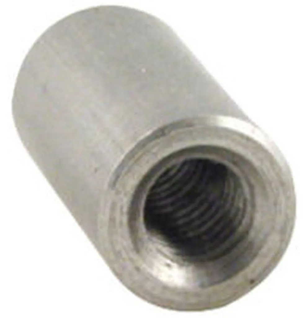 Manchon Taraudé Inox A4 46x14x3mm anti-rouille pour fixation - 25 pcs