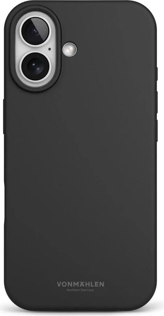 Protection MagSafe iPhone 17 en Silicone Noir pour Recharge sans Fil