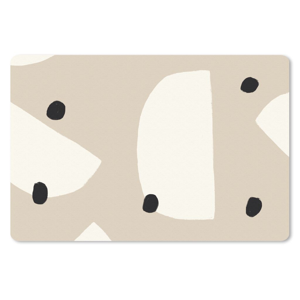 MuchoWow Schreibtischunterlage Pastell - Abstrakt - Design 60x40 cm - XXL Mauspad - Großes Mauspad