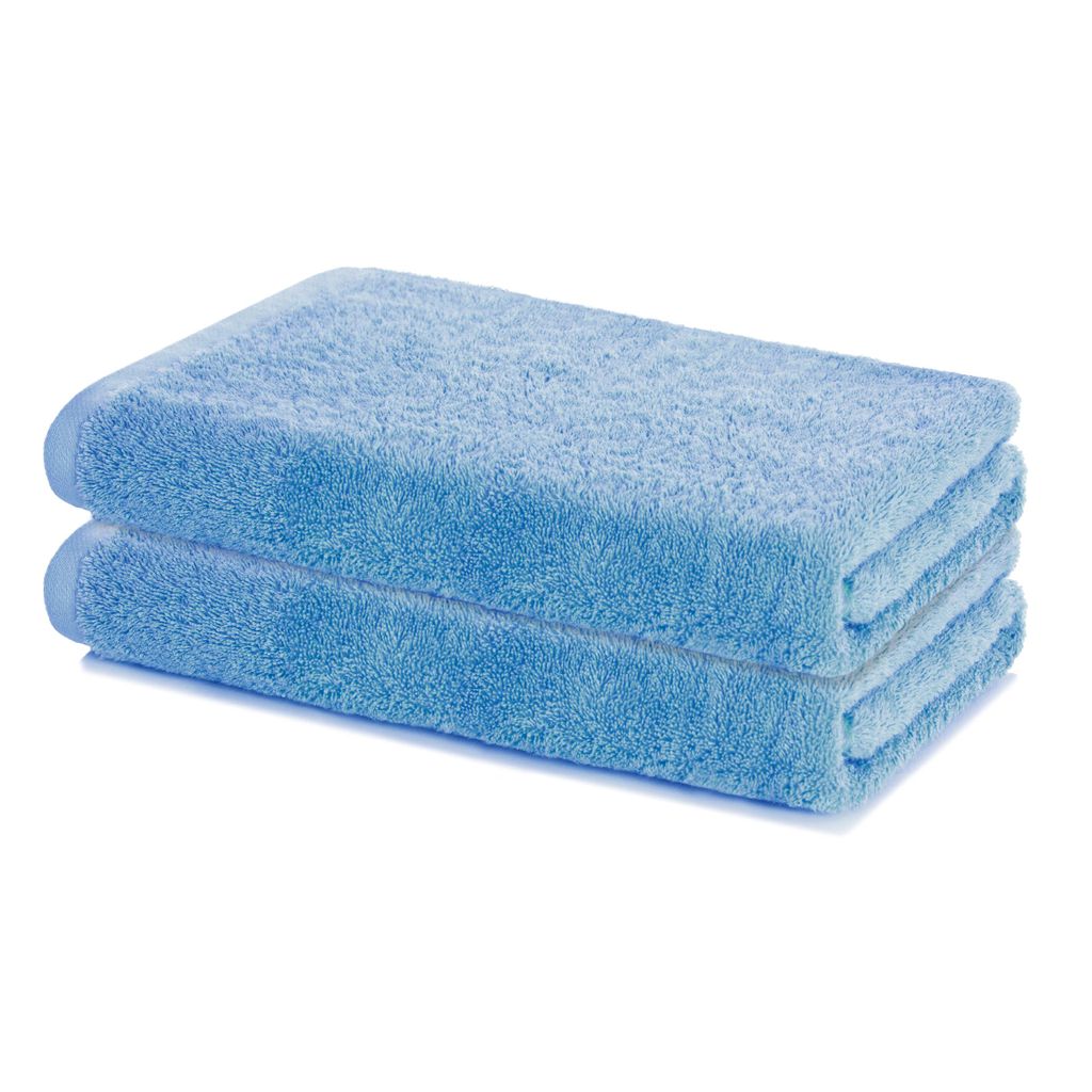 Lavea® Sydney 2er Duschtucher Set - 60x120 cm, 100% Produktbild 