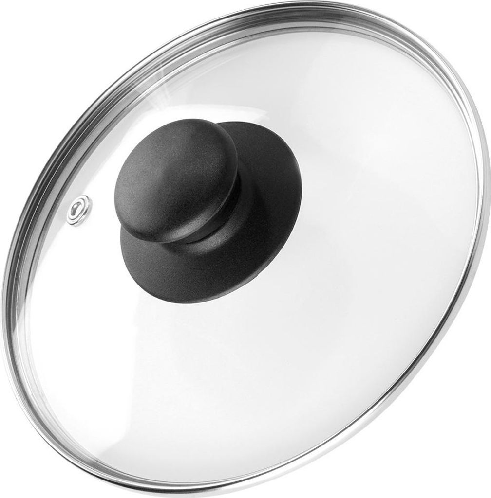 Glasdeckel für Töpfe, Pfannen und Töpfe Universalknopf 16 cm