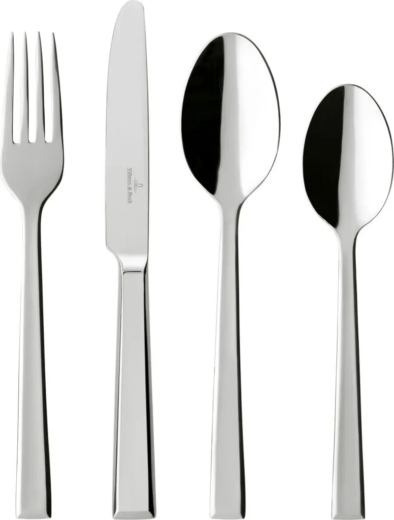 Posate Oscar Villeroy & Boch 24pz Acciaio: Resistenti alla Lavastoviglie