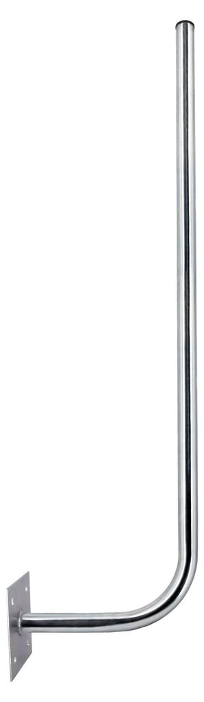 PremiumX 30cm Wandhalter 120cm Mast Ø 38mm Stahl Wand Produktbild 