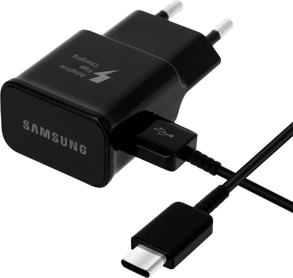 Samsung EP-TA20EBECGWW Caricatore 15W con Cavo USB-C per la Famiglia