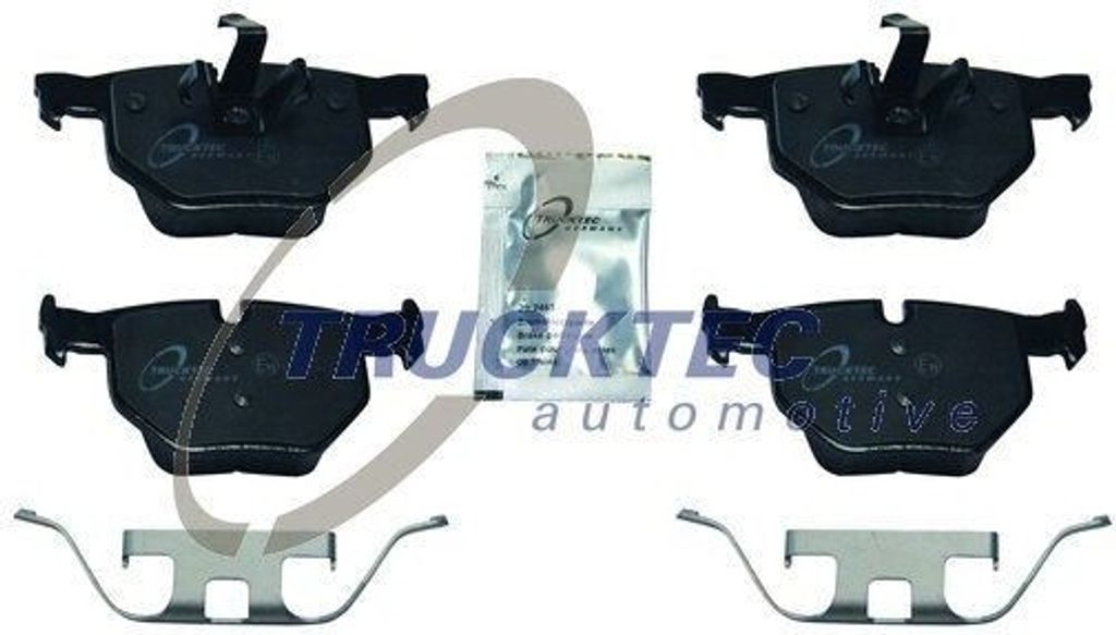 TRUCKTEC AUTOMOTIVE Bremsbeläge Satz Hinten Bremsklötze für BMW 3 Touring (E91) 08.35.041