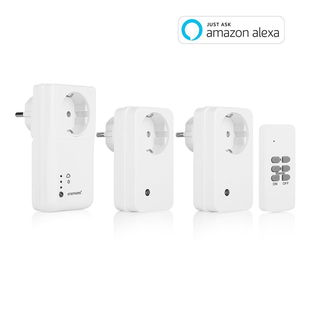 Smartwares SH5-SET-GW, Vnitřní, Bílá, 0 - 30 m, 60 m, Obrázek produktu 