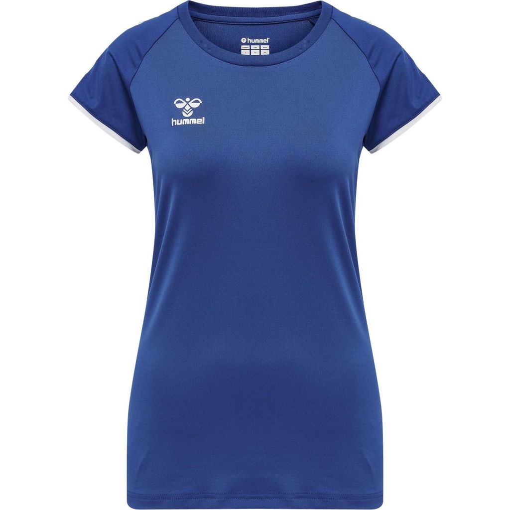 Hummel Hmlcore Hmlcore Volley Stretch T-Shirt Damen blau Gr S
