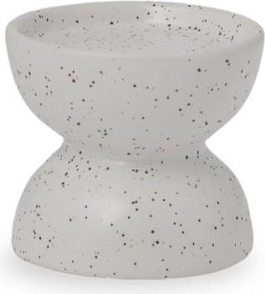 Storefactory Kerzenhalter HÖGALID S creme natur | 10x10x9cm Produktbild 