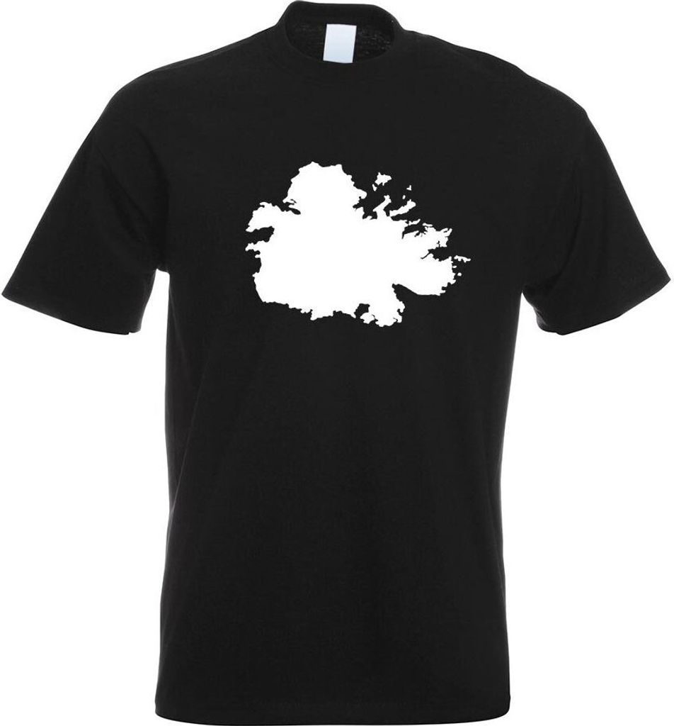 Kiwistar - T-Shirt - schwarz - Antigua und Barbuda Herren Funshirt Bedruckt Design Sprüche Spruch Motive - mit Motiv Bedruckt - Funshirt Design - ...