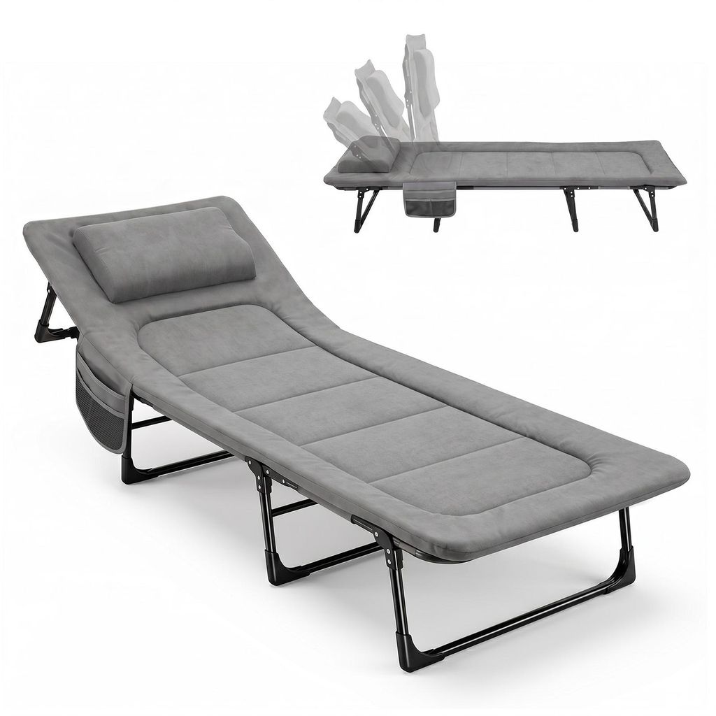 Sekey 193 x 70 cm Klappbares Feldbett Campingliege bis Produktbild 