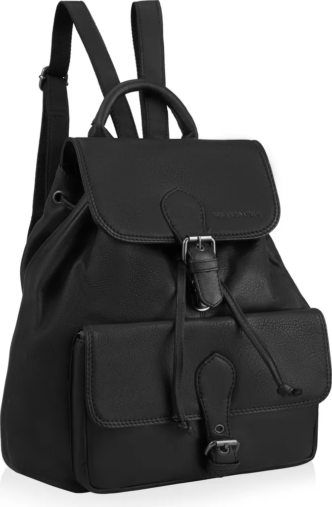 Sac à dos cuir noir CAMBRIDGE : La solution élégante au mal de dos