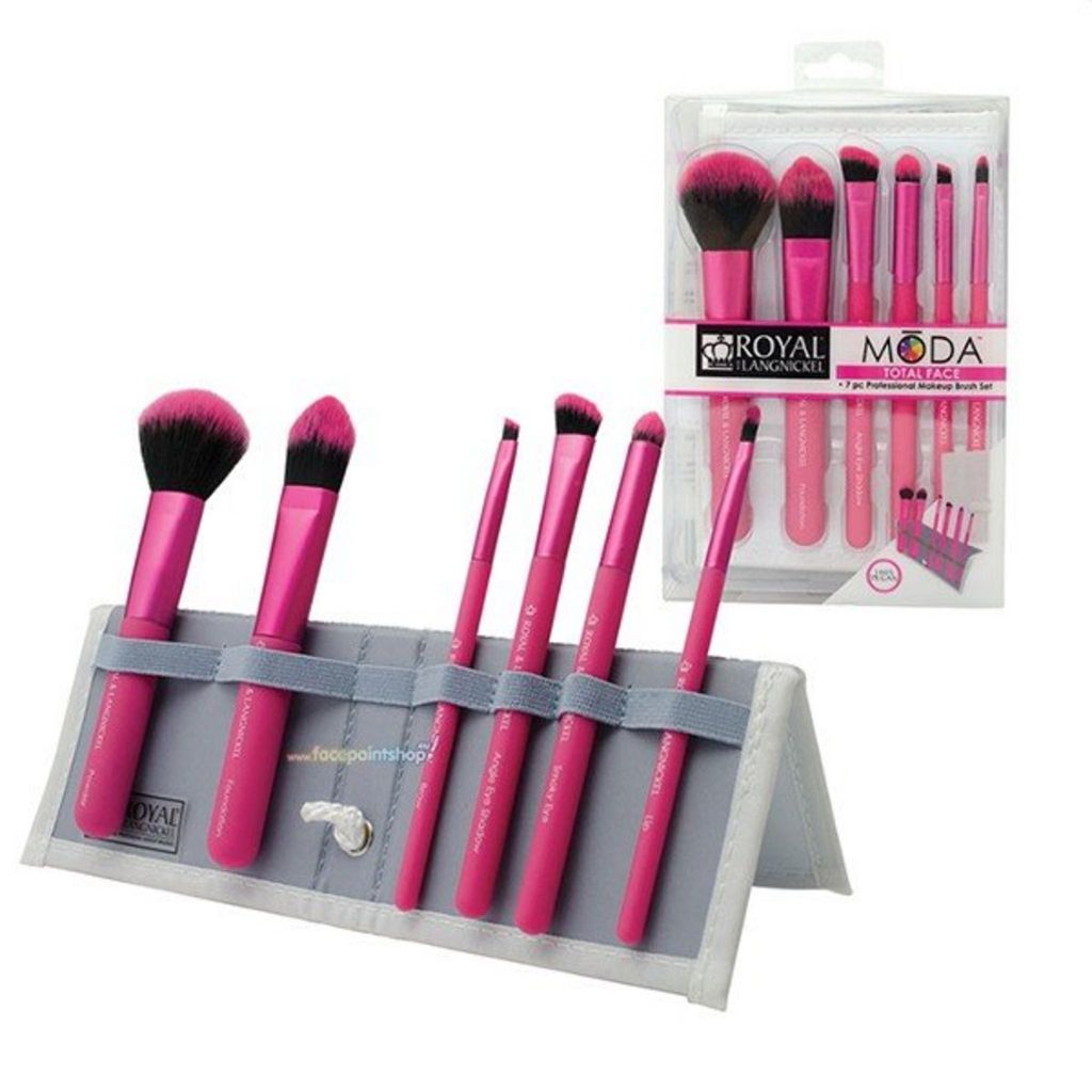Royal Brush Moda Professionelles Make-up-Pinselset 7-teilig
