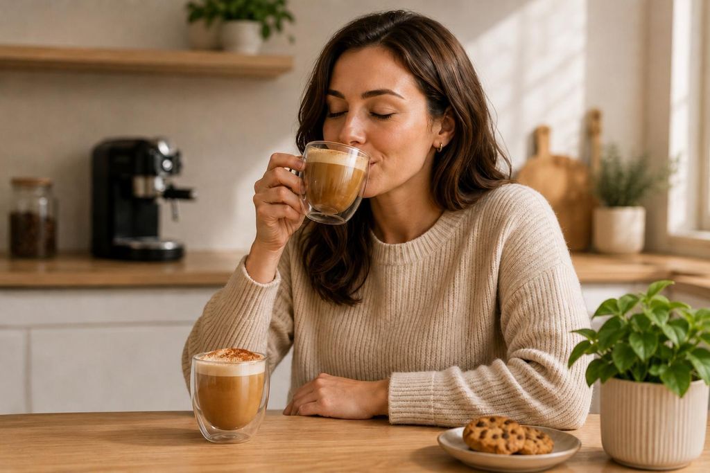 4er Set Doppelwandige Thermogläser 300 ml – Latte Macchiato