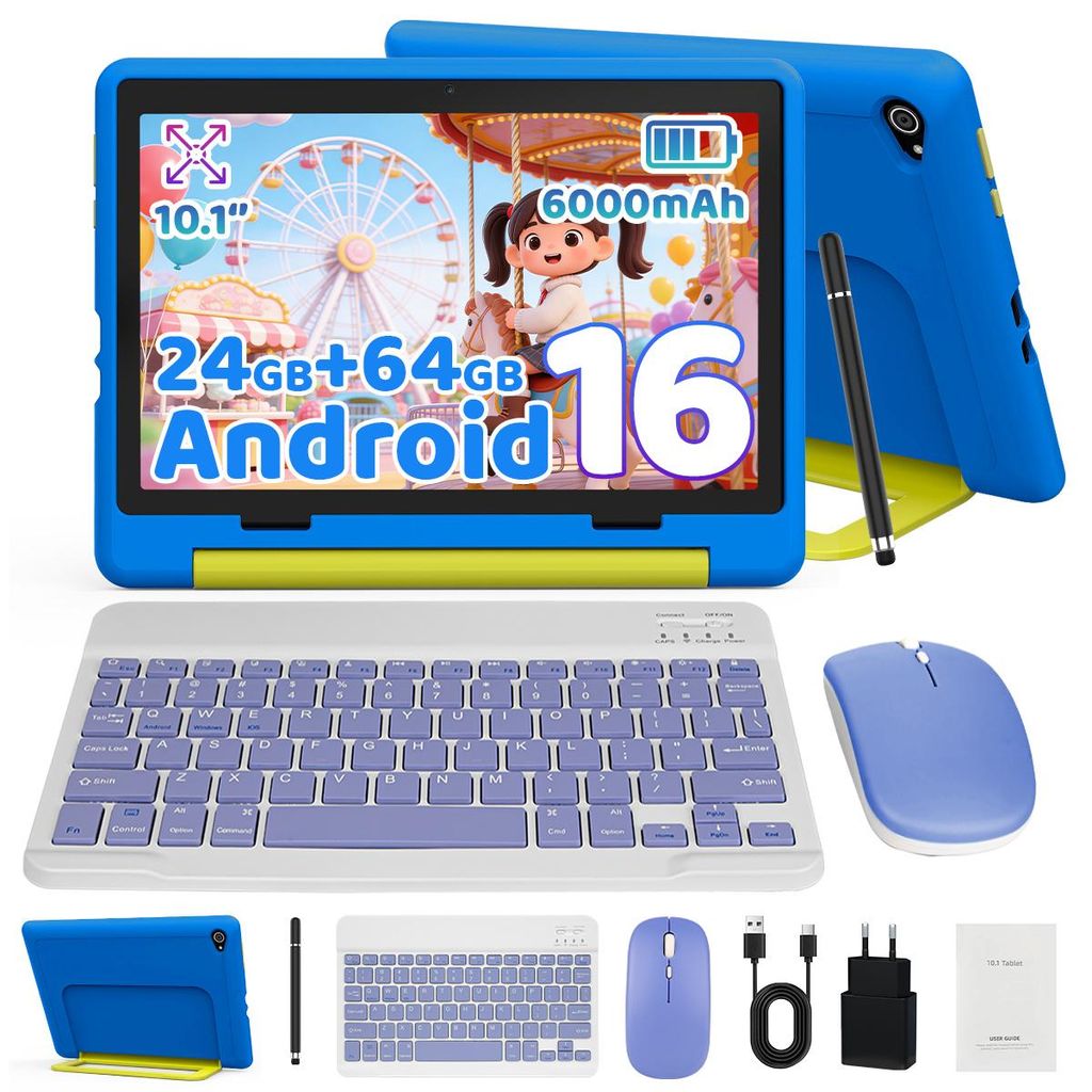 JENBIZZ Tablet per bambini da 10 pollici, sistema operativo Immagine del prodotto 