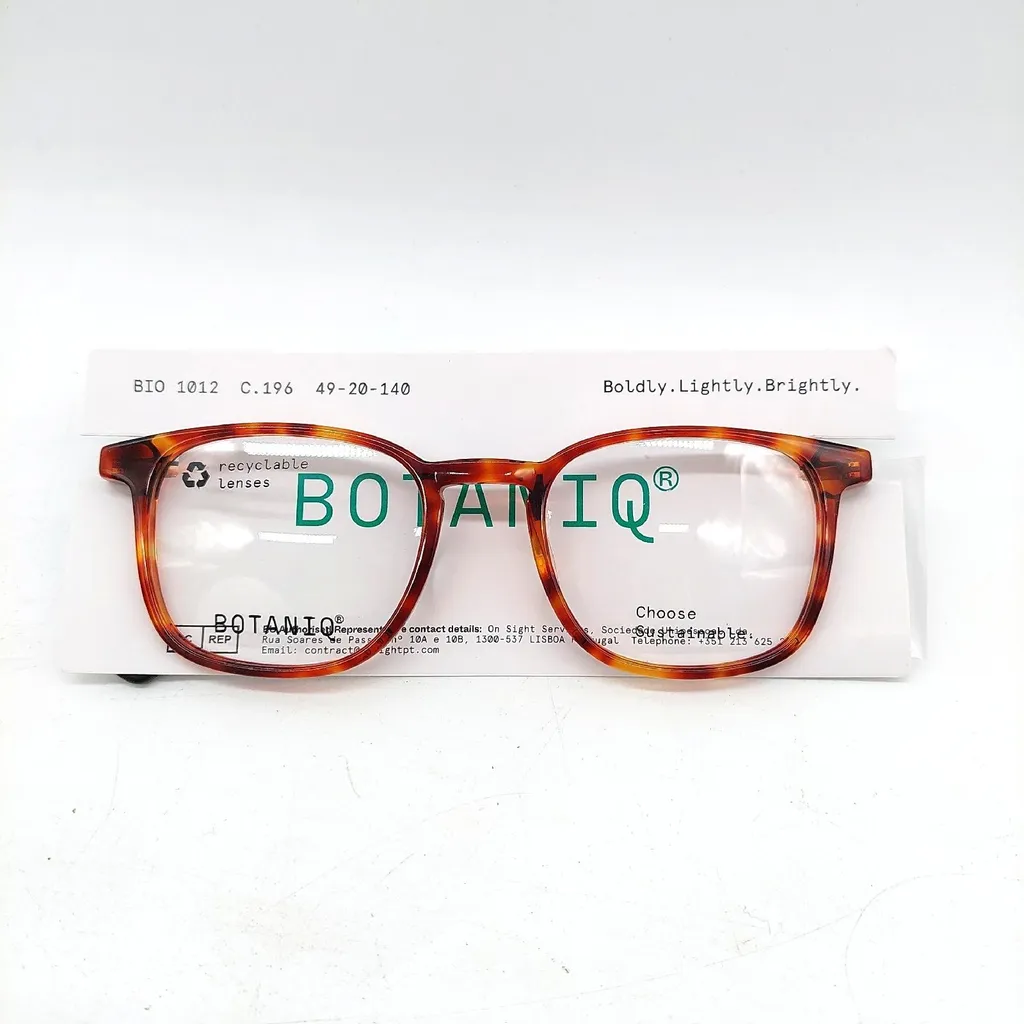 Botaniq BIO 1012 196 Marrone Nero: Occhiali Eco-Friendly Eleganti