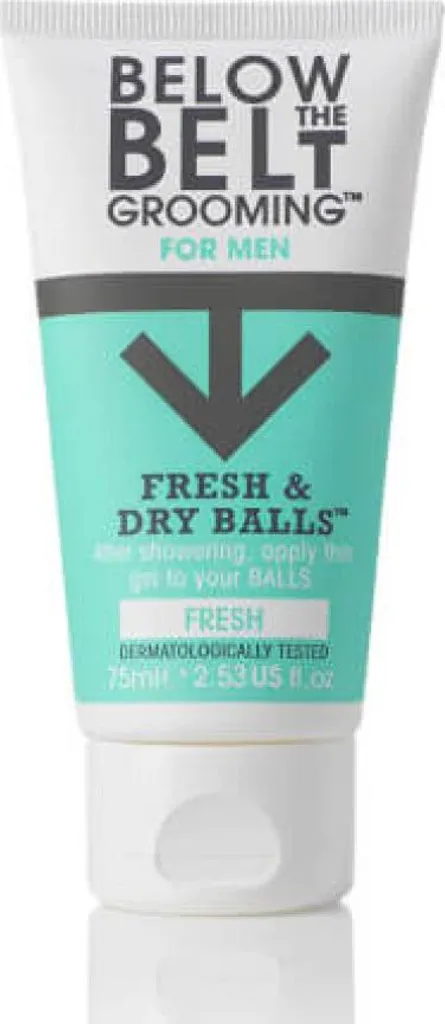 Gel Intime Frais pour Homme Fresh & Dry Balls - Soin Déodorant 75 ml