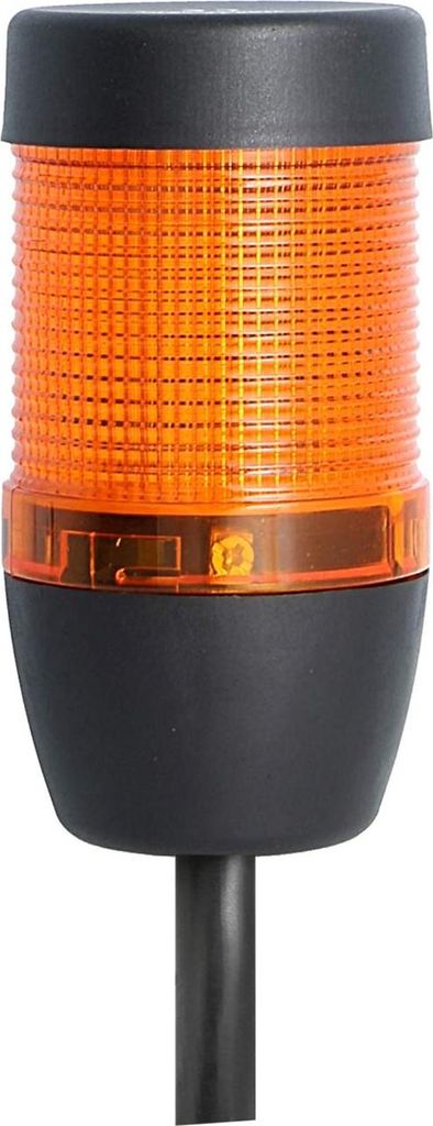 STEX24 Signalsäule gelb, 50mm, 24V AC/DC, LED-Blinklicht Kabel 10,0 Meter, SS50-OB1/24 139 Anschlusstechnik: