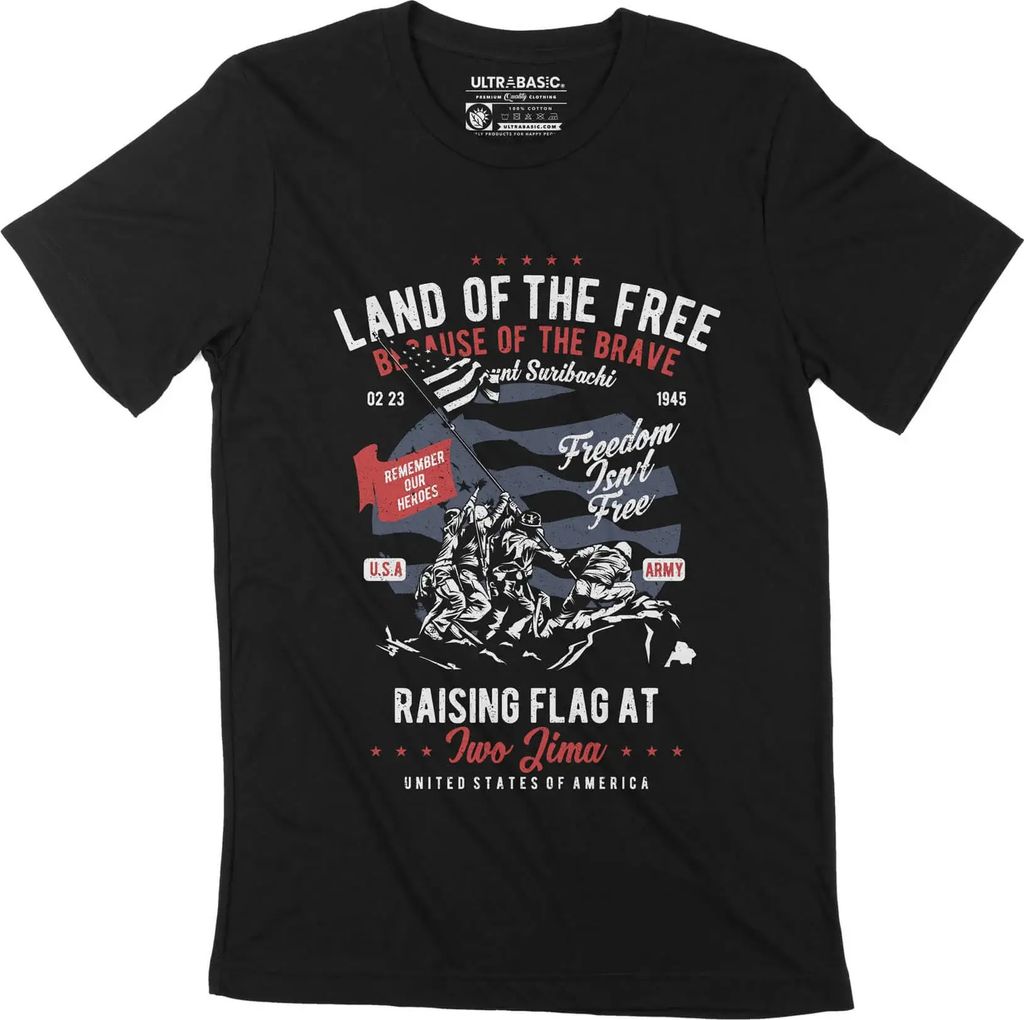 Herren Grafik T-Shirt Amerikaner usa militär armee - patriotisch – American Usa Military Army - Patriotic – Öko-Verantwortlich Vintage Jahrgang
