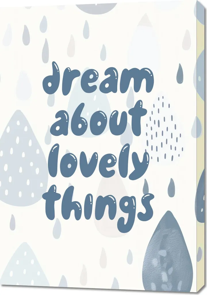 Quadro 70x100 cm Motivi per bambini, bambine e bambini - Dream