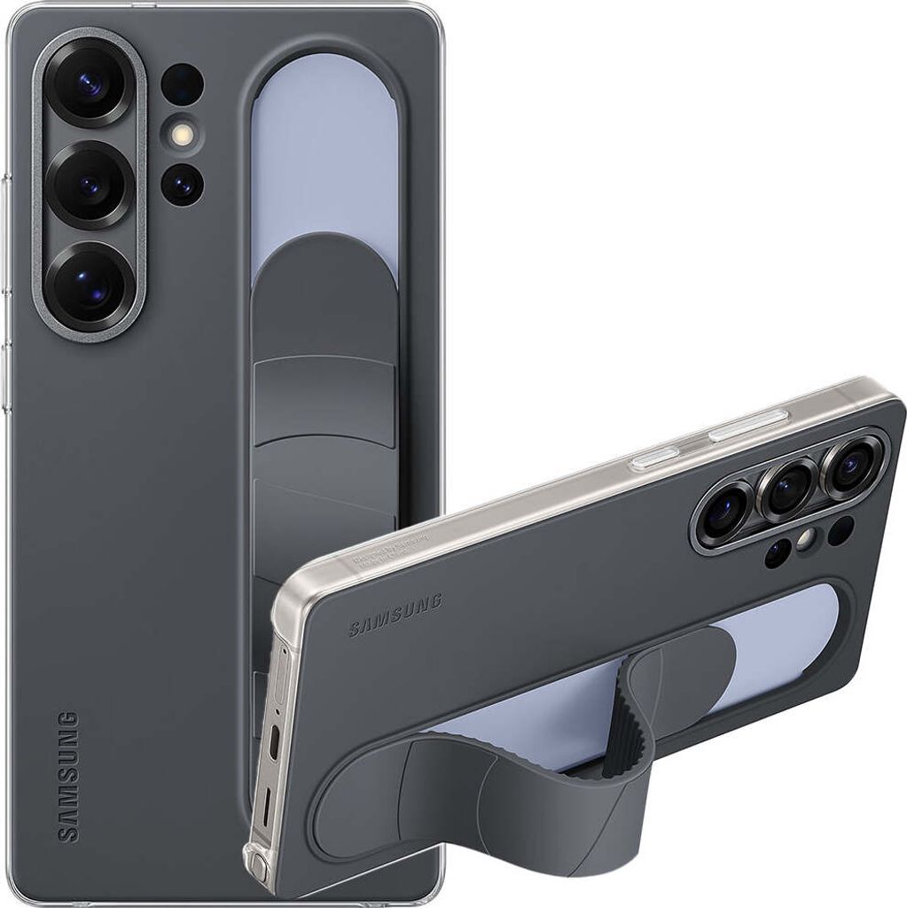 Samsung Standing Grip Case für Galaxy S25 Ultra Black Produktbild 