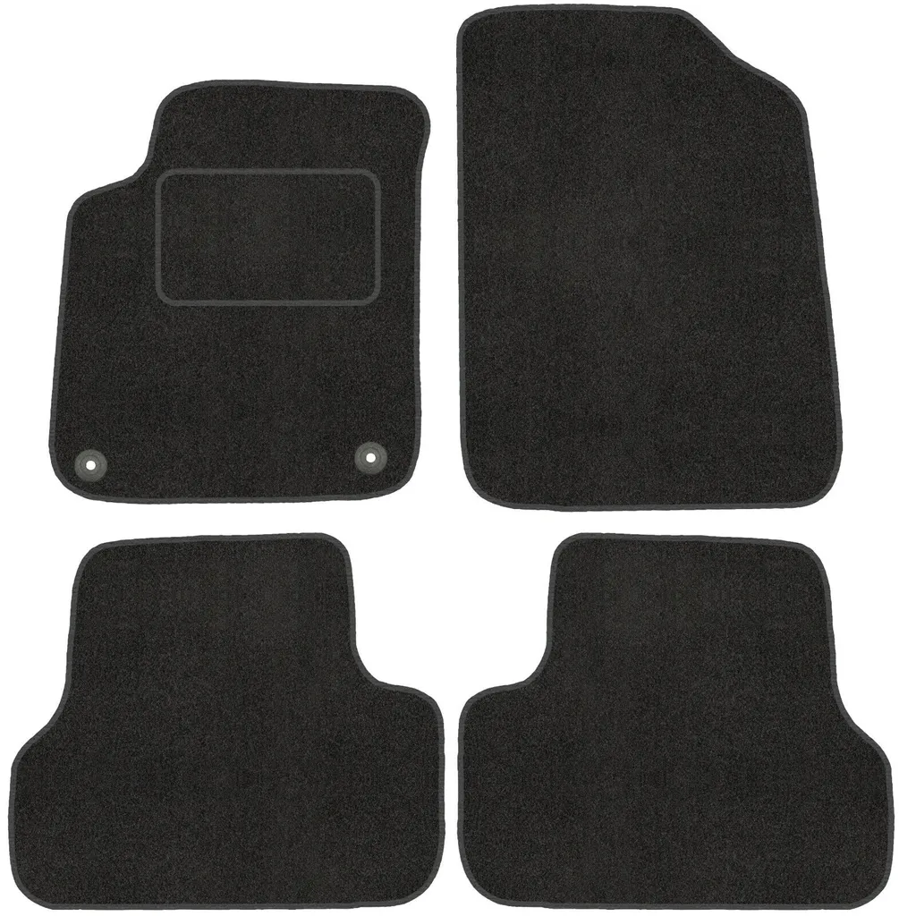 Set 4 Tappetini Velour per Citroen DS3 (2009-2018) - Calzata OEM