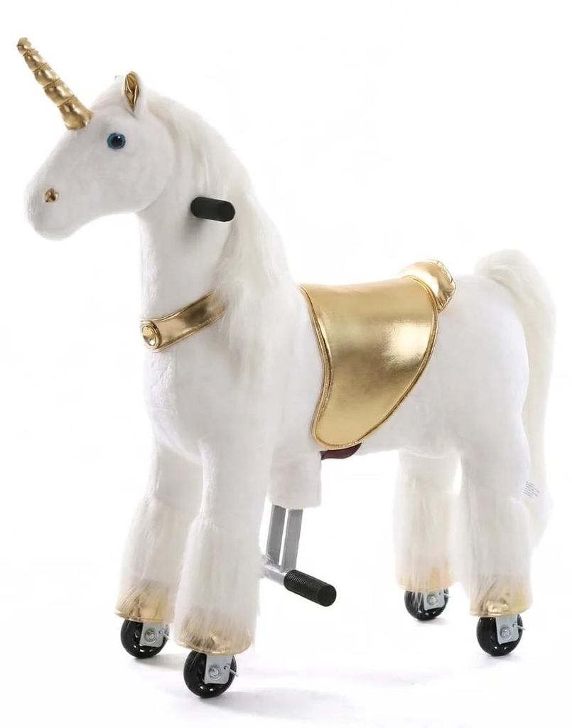 Vrooomy Einhorn auf Rollen Kinder Reittier Klein (4–6 Produktbild 
