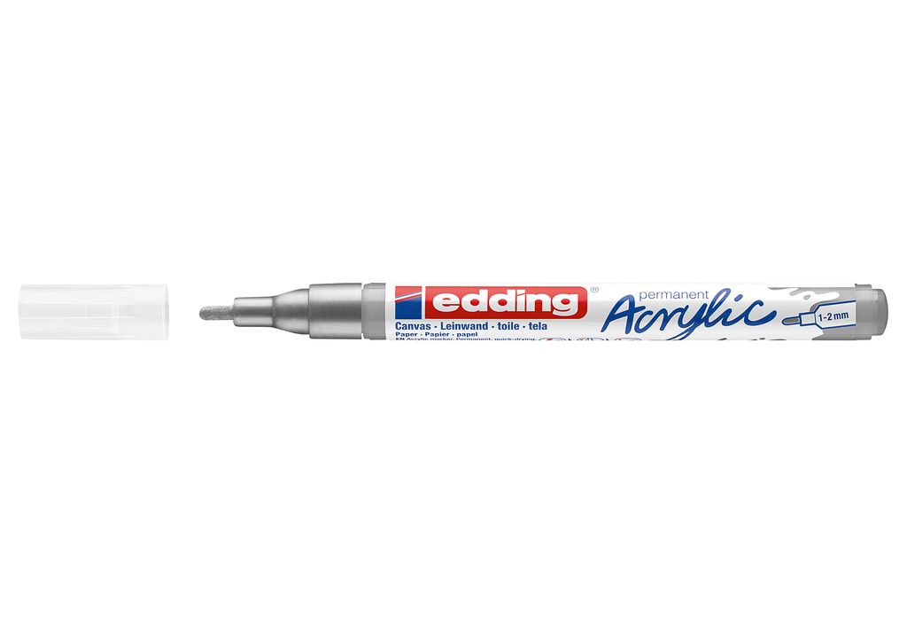 EDDING Acrylic Marker 5300 dünn silber