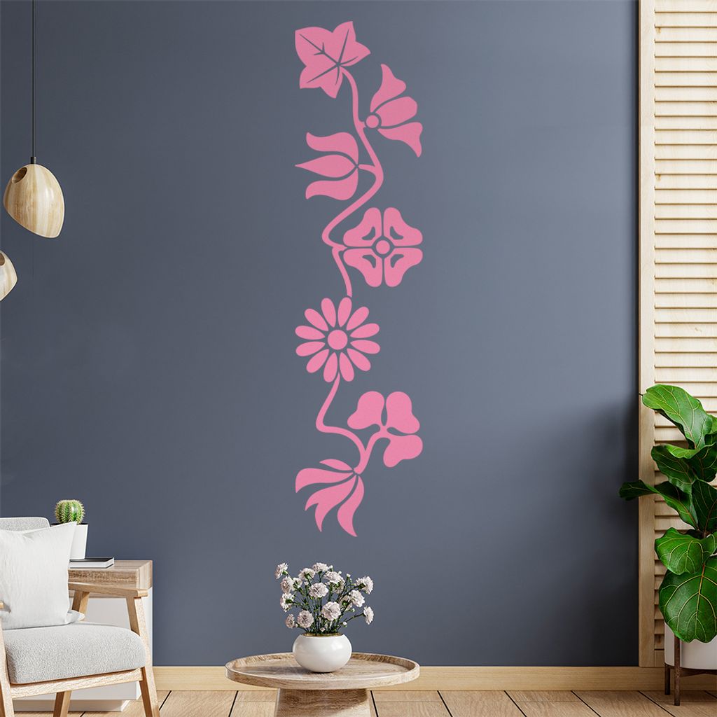 Kleeblatter - Blätter - Ahorn Wandtattoo in 6 Größen - Wandaufkleber Wall Sticker - Dekoration, Küche, Wohnzimmer, Schlafzimmer, Badezimmer