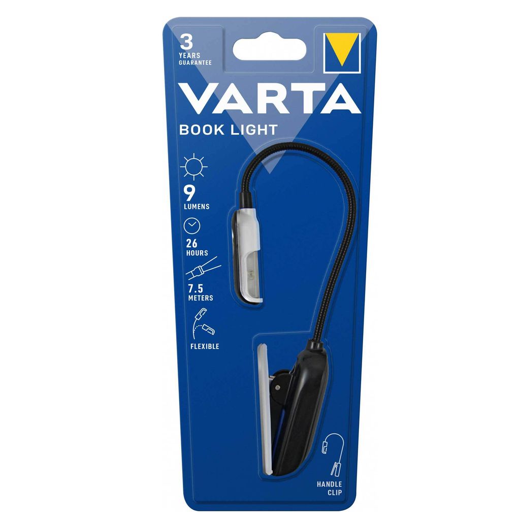 Varta 16618, Pripínacie svietidlo, Čierna, Strieborná, Obrázok produktu 