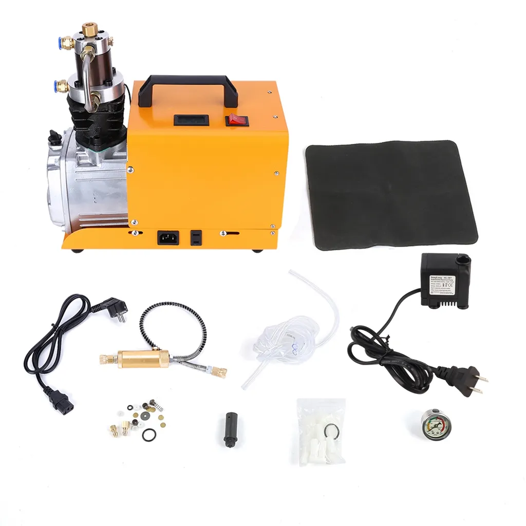 Compresseur 1800W haute pression 400 bars avec refroidissement à eau