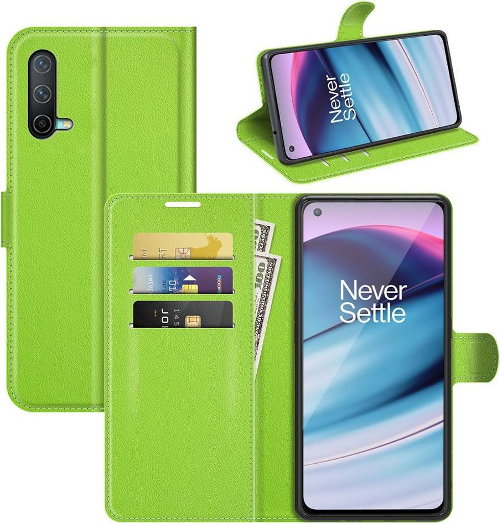 OnePlus Nord CE 5G Hülle - Coverup Klapphülle - Grün