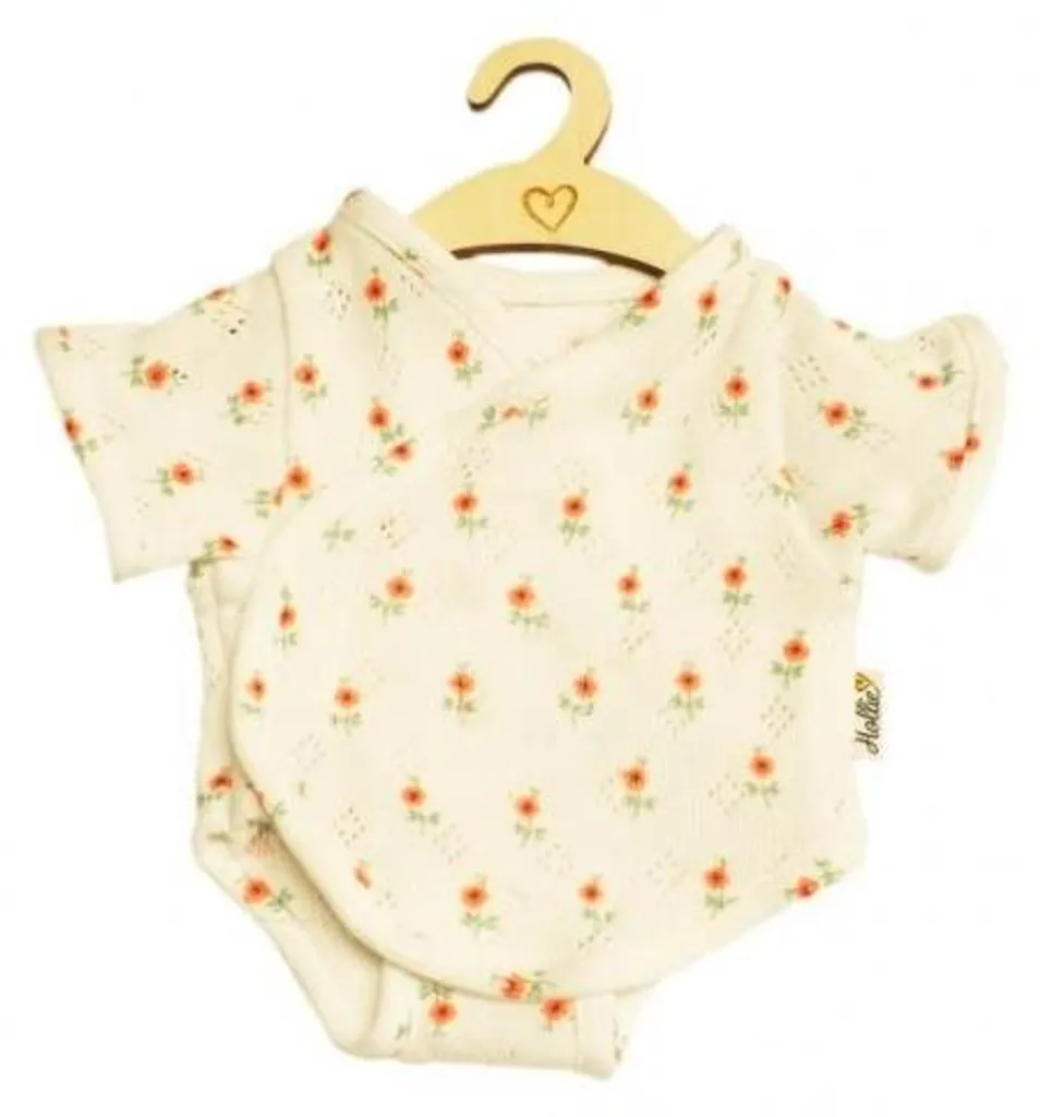 Tenue poupée 34-36 cm : Combinaison Hollie coton pour habillage facile